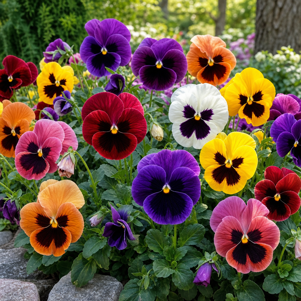 Viola - Swiss Giants Mixed Pansies