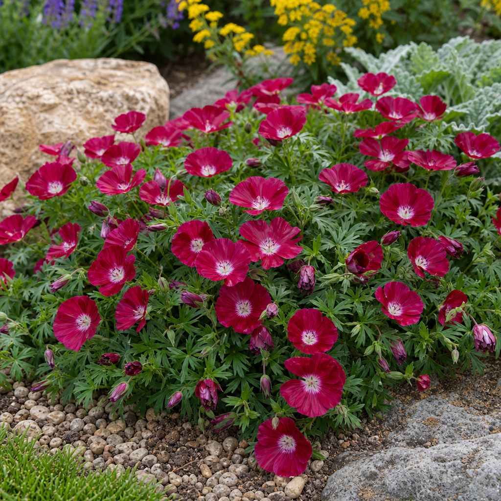 Mallow - Wine Cup Poppy Mallow